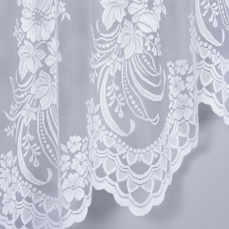 Firana żakardowa LAURA, 300/150 cm, kolor biały