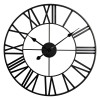 Zegar ścienny SOLAR-2N śr. 60cm czarny-MC