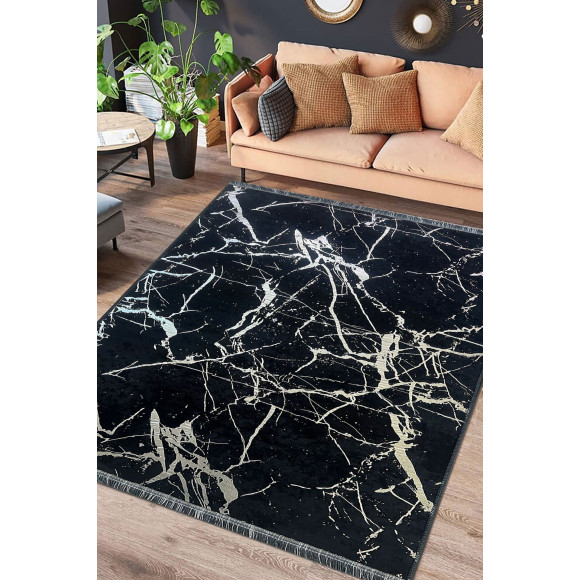 Dywan drukowany NEVA,petra folia 160x230cm,cza-sre