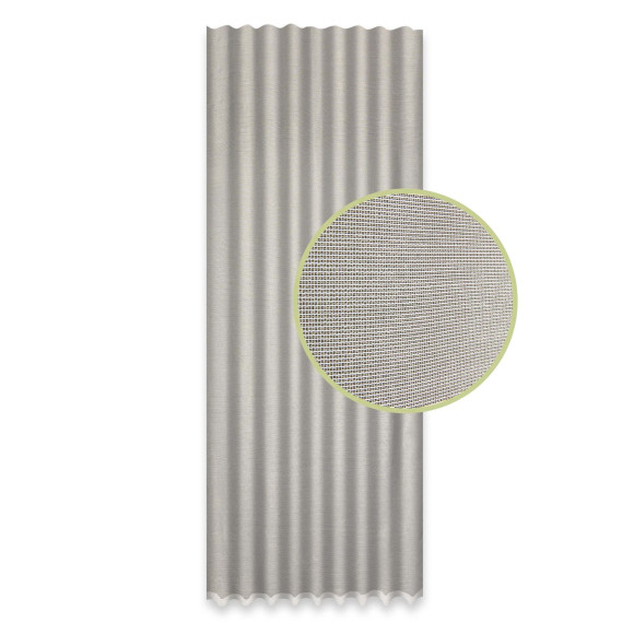 Firana z taśmą LUX CHIC 140x270 biały