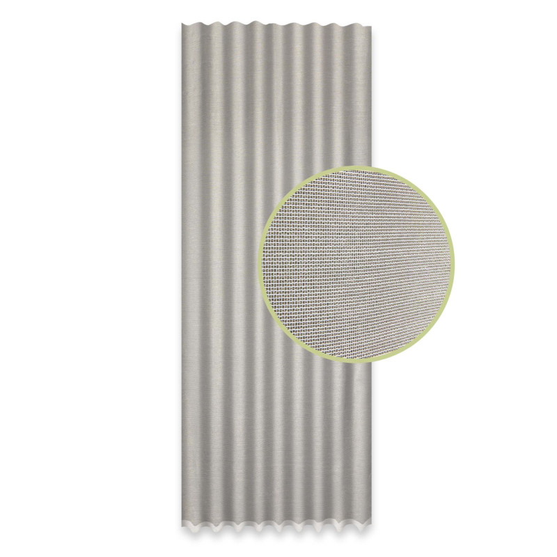 Firana z taśmą LUX CHIC 140x270 biały