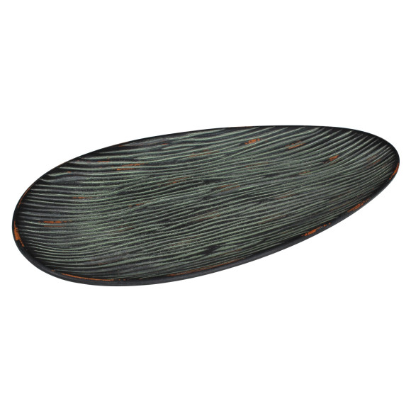 Dekoracja KONGO 40x22x2,5cm, MDF. kolor zielony