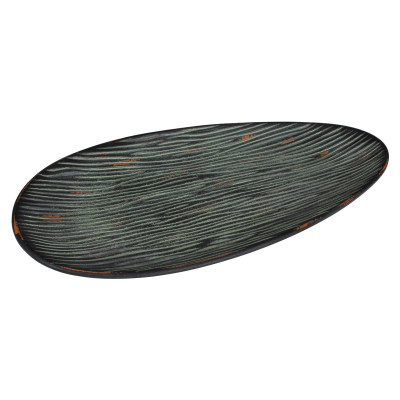 Dekoracja KONGO 40x22x2,5cm, MDF. kolor zielony