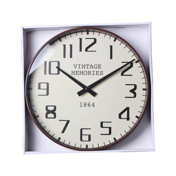 zegar ścienny RETRO śr.30x4 cm-MC