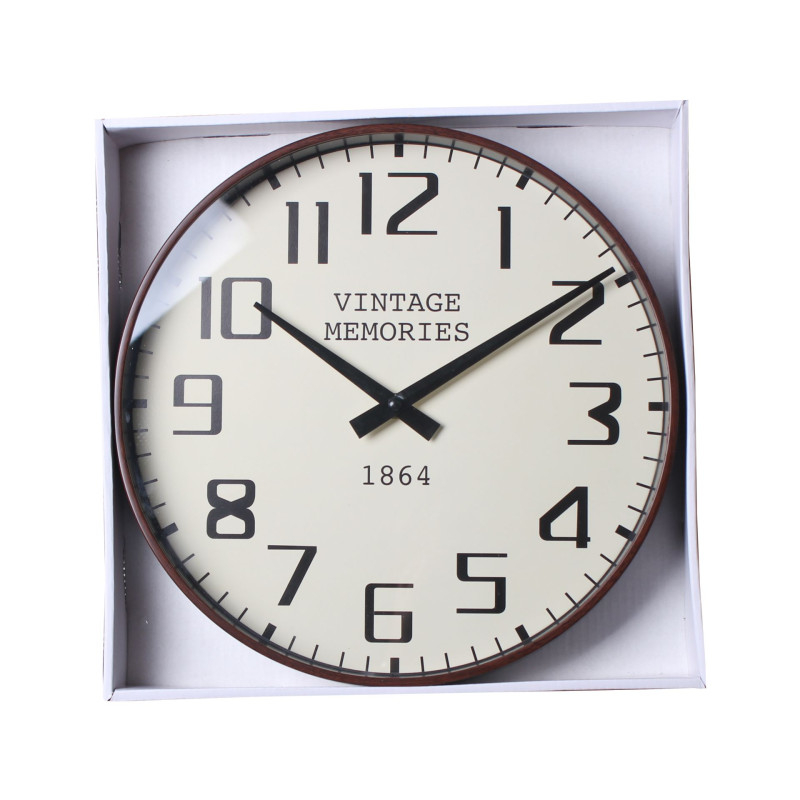 zegar ścienny RETRO śr.30x4 cm-MC