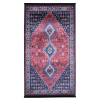 Dywan drukowany CORU, petra 80x140cm, kolor bordowy