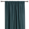 Zasłona z tunelem DERBY 140x260cm zielony