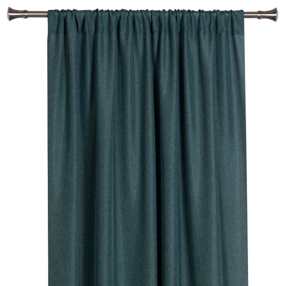 Zasłona z tunelem DERBY 140x260cm zielony