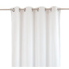 Zasłona z kólkami WHITE CHIC 140x270 biały