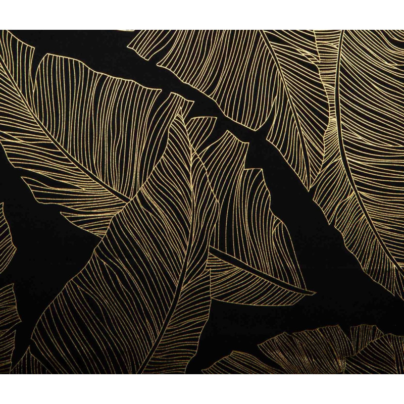 Zasłona z taśmą GREAT CHIC 135x300 cza/zło
