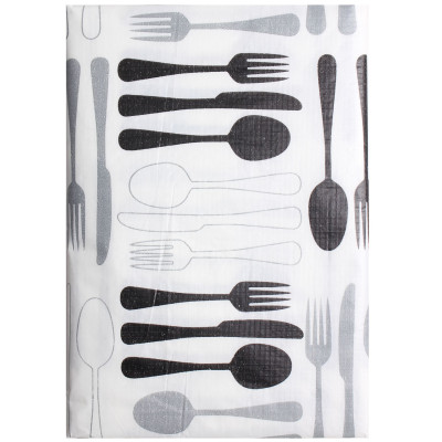 Obrus winylowy FORK rozm.150x180 cm