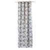 Zasłona z kółkami zaciem BOLD CHIC 140x270 sre/cza