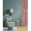 Zasłona z taśmą GREAT CHIC 135x300 róż/zł