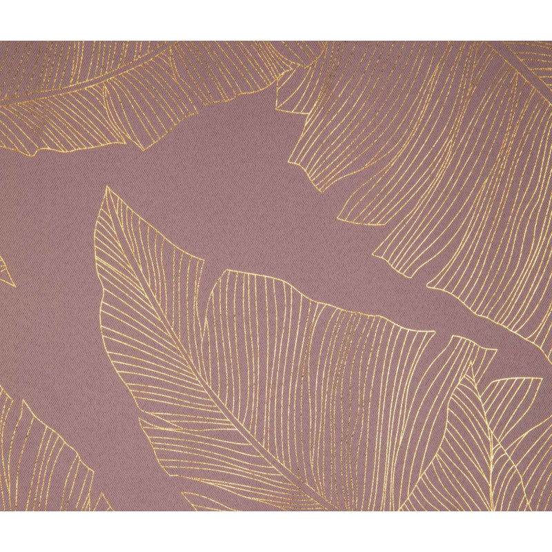 Zasłona z taśmą GREAT CHIC 135x300 róż/zł