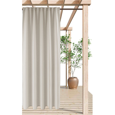 Zas ogrod. z taśmą TERRA CHIC 140x250 taupe