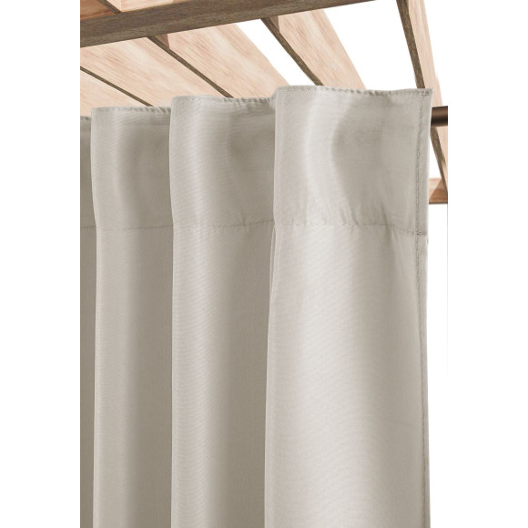 Zas ogrod. z taśmą TERRA CHIC 140x250 taupe