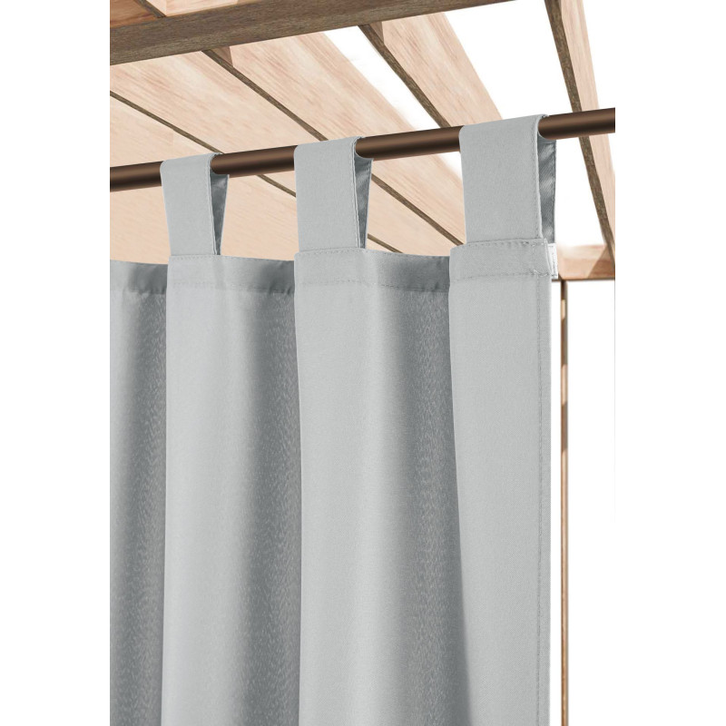 Zas ogrod. szelki z rzep TERRA CHIC 140x250 szary