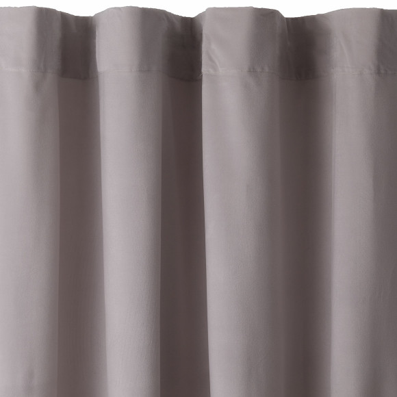 Zasłona z taśmą PIERRE CHIC 140x270 srebrny
