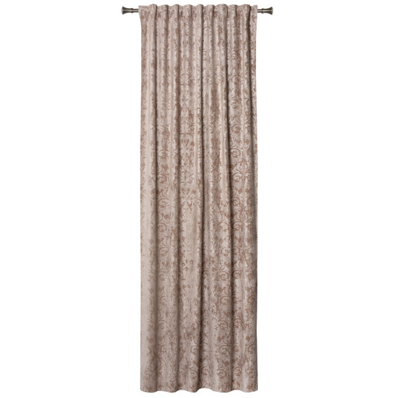 Zasłona na taśmie ROKO 140x260cm, taupe