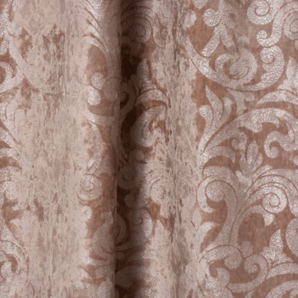 Zasłona na taśmie ROKO 140x260cm, taupe