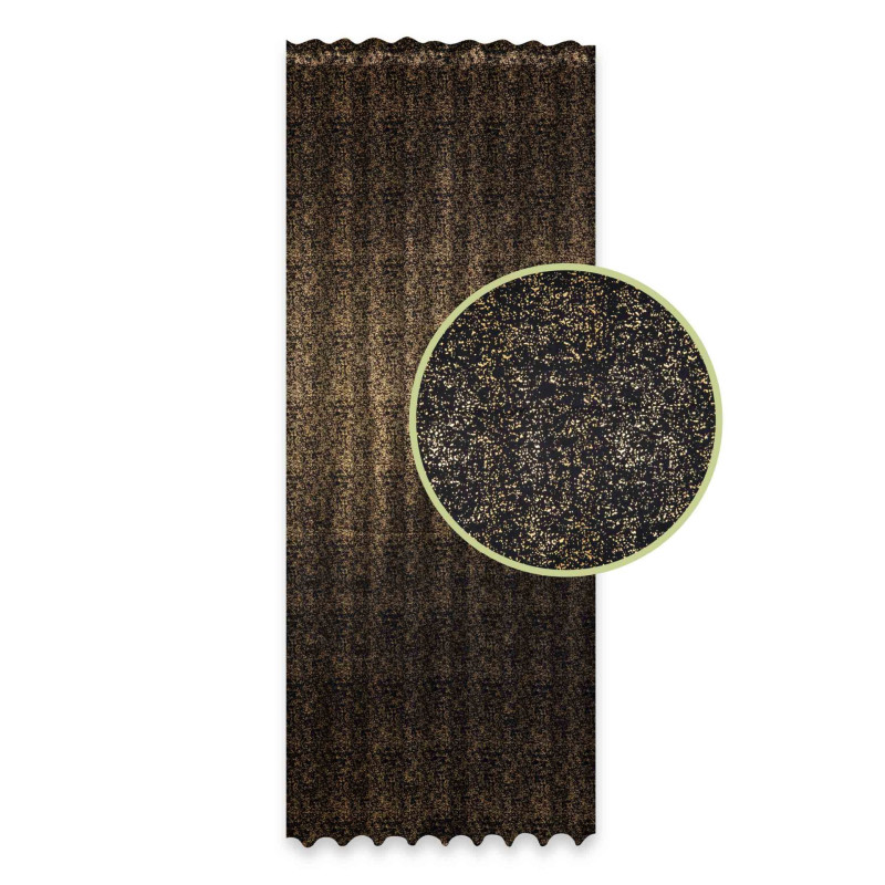 Zasłona z taśmą STAR CHIC 135x300 cza/zł