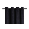 Zasłona z kółkami PERFECT CHIC 140x270 czarny