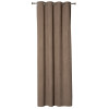 Zasłona z kółkami VENI140x260 cm taupe