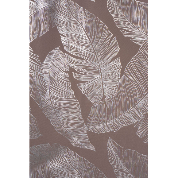Zasłona z kółkami VANUA 140x260 cm, kolor taupe