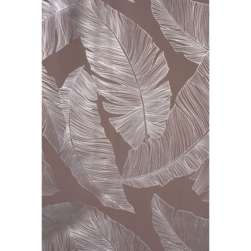 Zasłona z kółkami VANUA 140x260 cm, kolor taupe