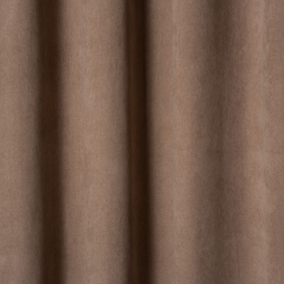 Zasłona z kółkami VENI140x260 cm taupe