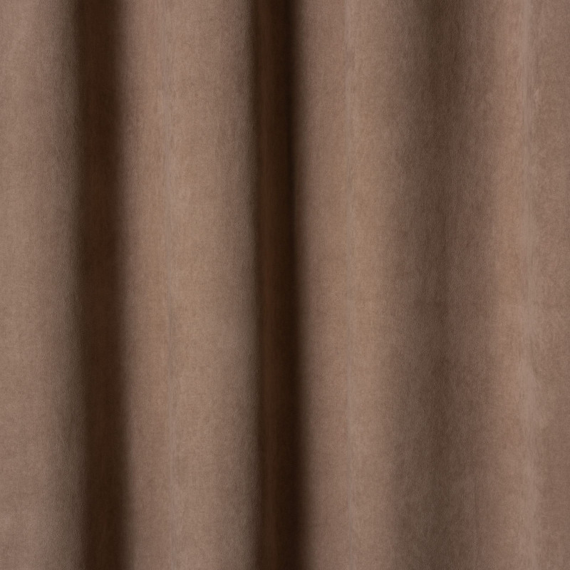 Zasłona z kółkami VENI140x260 cm taupe
