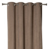 Zasłona z kółkami VENI140x260 cm taupe