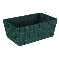 Organizer DOMI 10x25x15cm, pleciony, zielony