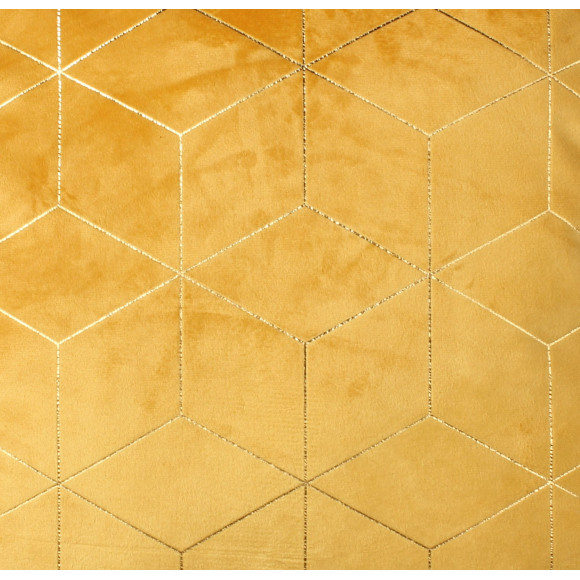 Zasłona z taśmą tunel SANSO 140x260cm, kolor muszt
