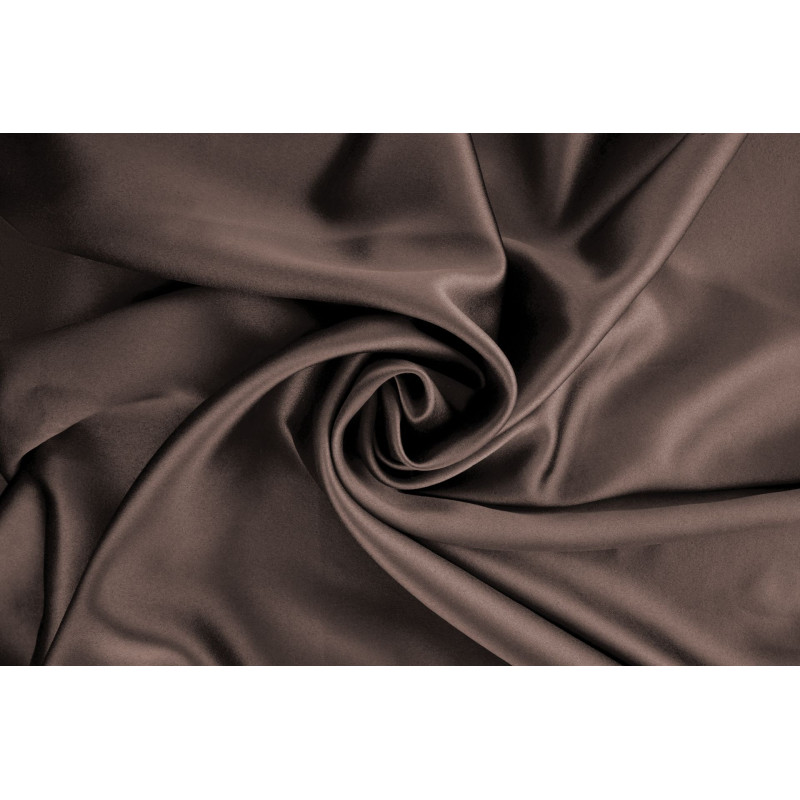 Zasłona z kółkami RADIANT CHIC 140x270 czekola