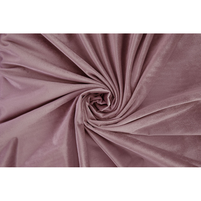 Zasłona z kółkami ekoskóra POSH CHIC 14x270 róż