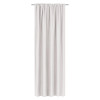 Zasłona z taśmą SOFT CHIC 135x270 kremowy