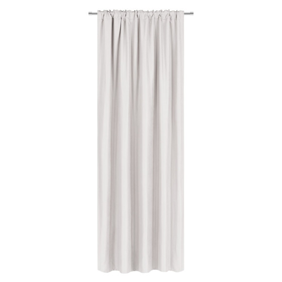 Zasłona z taśmą SOFT CHIC 135x270 kremowy