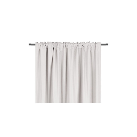 Zasłona z taśmą SOFT CHIC 135x270 kremowy