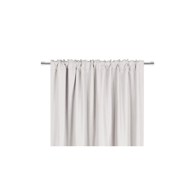 Zasłona z taśmą SOFT CHIC 135x270 kremowy