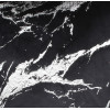 Zasłona z kółkami STORM 140x260cm,kolor czarno/srebr