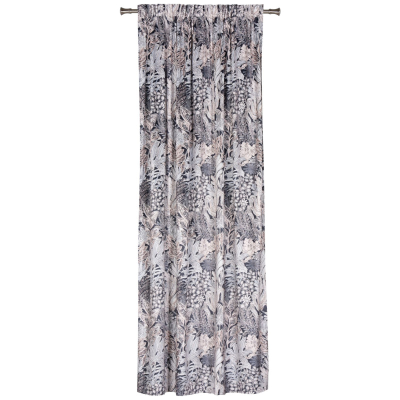 Zasłona z taśmą REO 140x260 cm kolor taupe