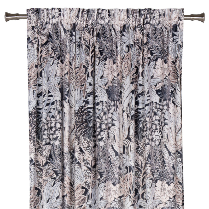 Zasłona z taśmą REO 140x260 cm kolor taupe