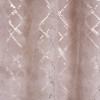 Zasłona z kółkami SHINE 140x260cm, kolor beżowy