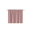 Zasłona z taśmą SOFT CHIC 135x270 różowy