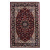 Dywan druk. FUSA,fake mink,160x230cm,kolor bordowy