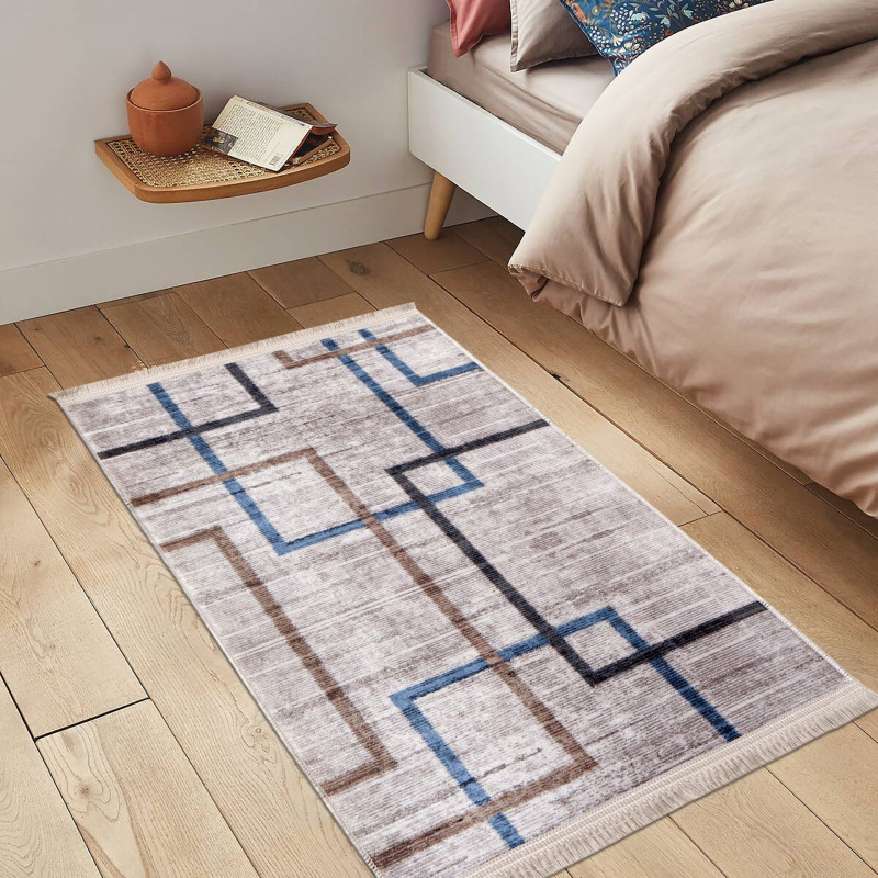 Dywan drukowany CHIP, petra 80x140cm, kolor beżowy