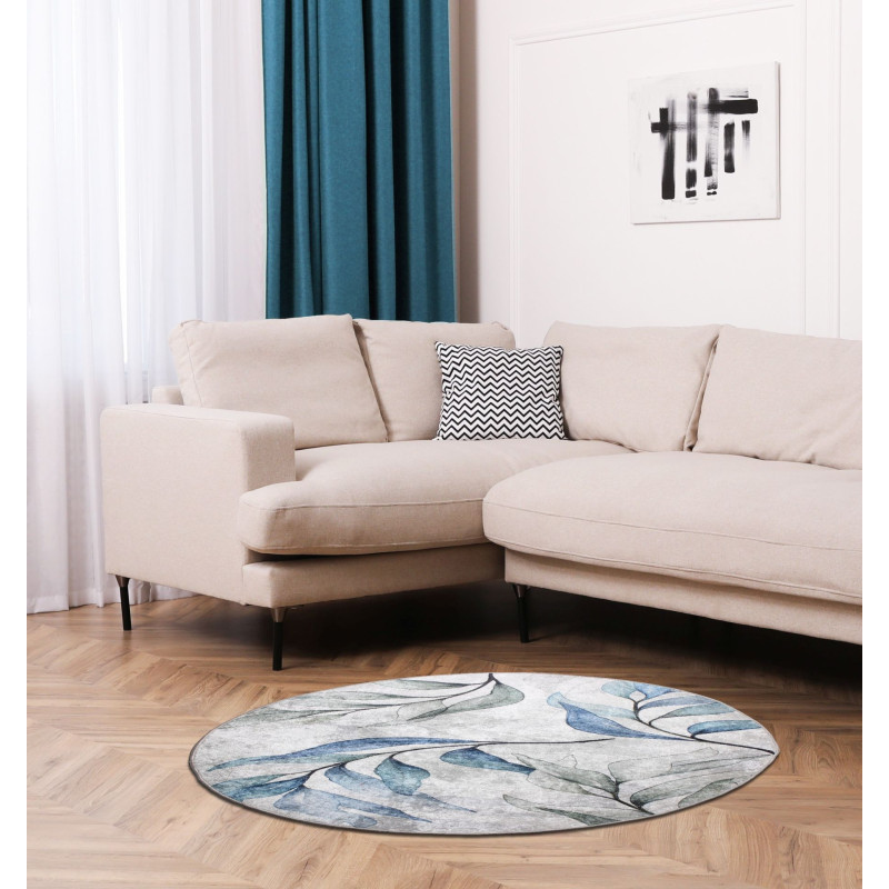Dywan drukowany LAUR, petra 100cm okrągły,wielok