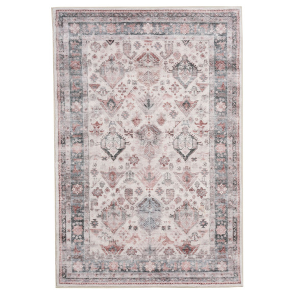 Dywan druk. NOMI,faux wool,160x230cm,wielokolorowy