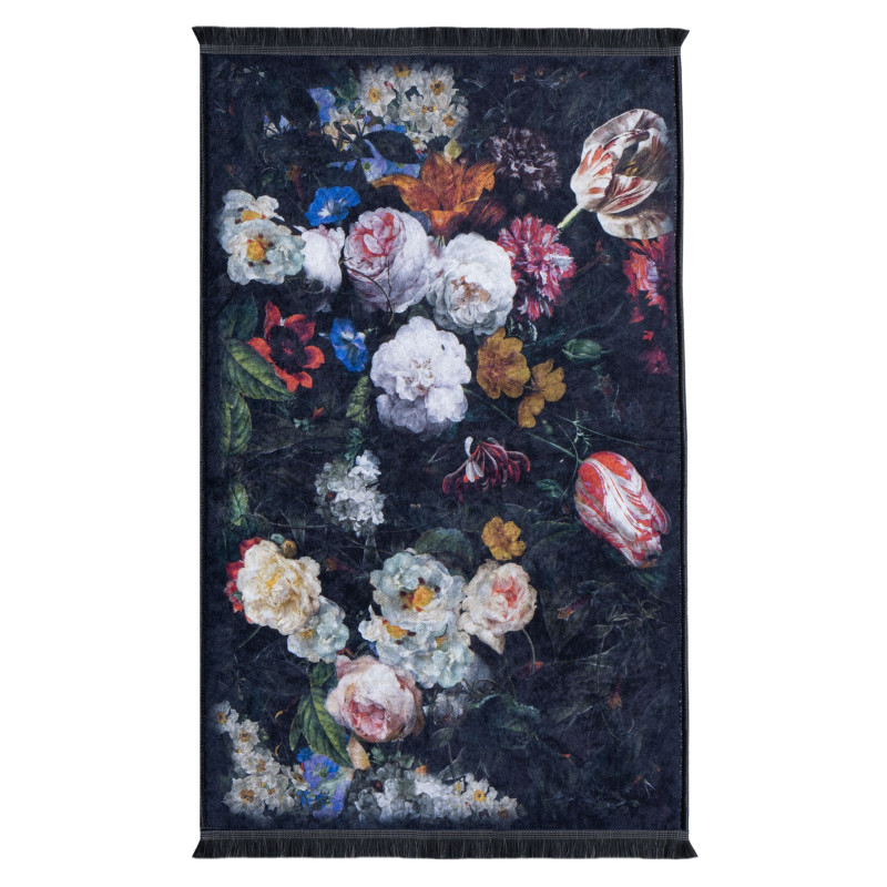 Dywan drukowany EDEN, petra 80x140cm, kolor czarny